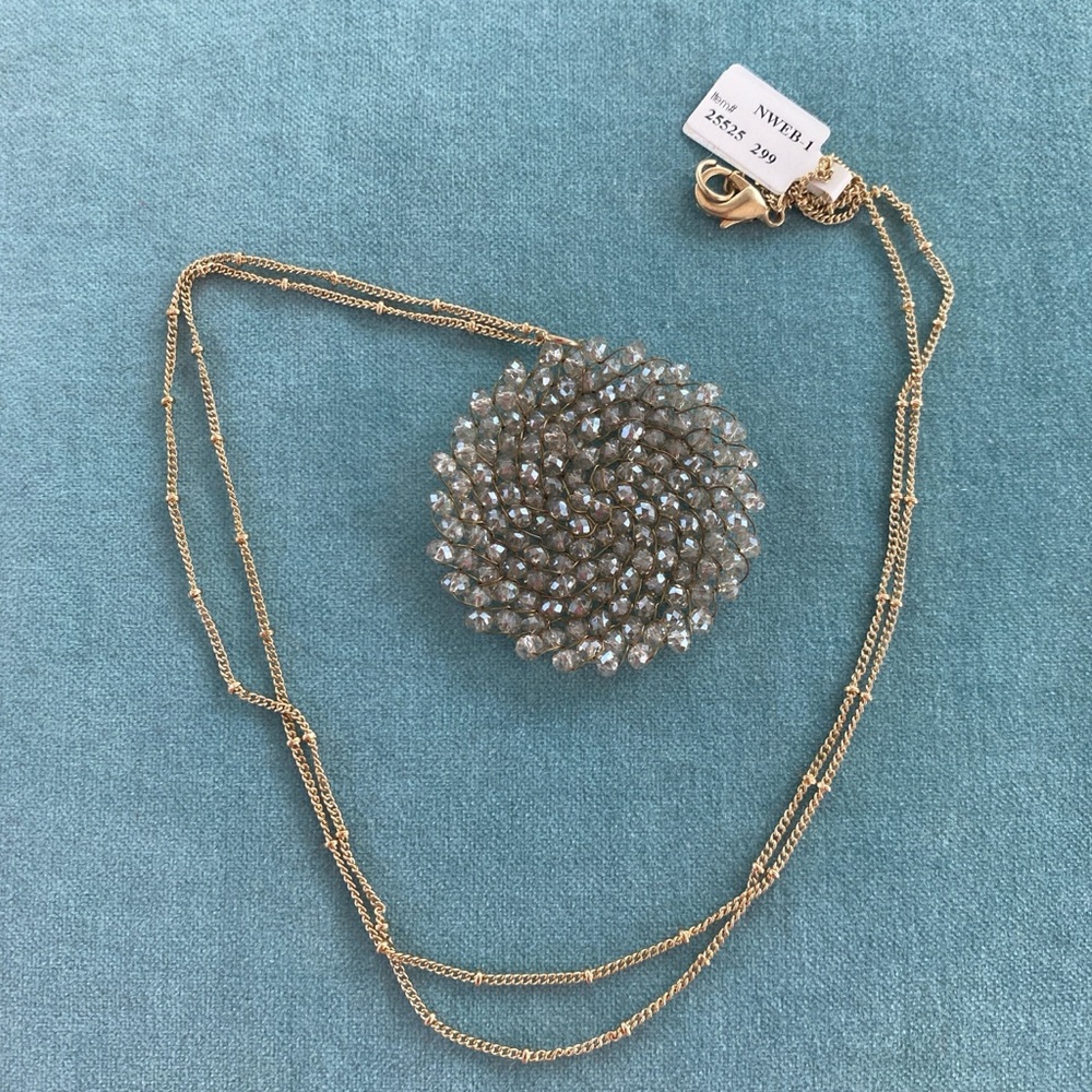 Elegant Luna NWT Crystal  Necklace